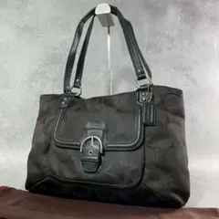 Coach Signature Canvas Soho Tote Bag