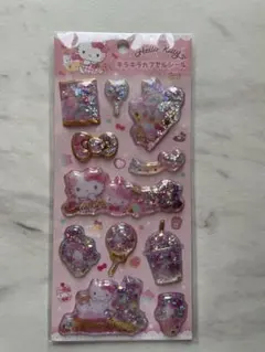 【新品未開封】ハローキティ　キラキラカプセルシール　サンリオ