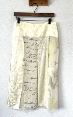 Zara パッチワーク スカート変形スパンコールZW Collection