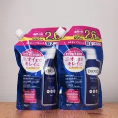 ロート製薬 デオコ 薬用ボディクレンズ 特大詰め替え 650mL×2袋のサムネイル