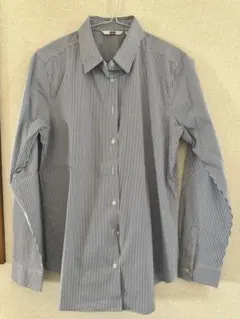 UNIQLO ユニクロ ストライプ長袖シャツ