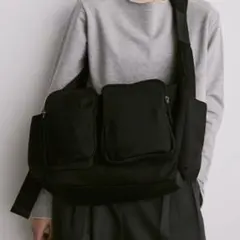 ツイルポケットBIGボディバッグ/ マザーズバッグ / ペアレンツバッグ