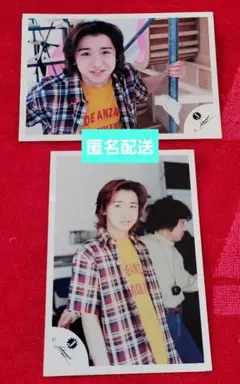 希少】嵐 大野智 ジャニーズJr.時代 ジュニア Jロゴ 公式写真 1枚 ⑦