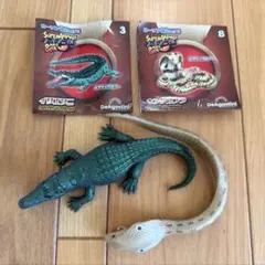 デアゴスティーニ スーパーアニマル＆Co. イリエワニ キングコブラ