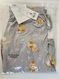 【新品未使用】GELATO PIQUE HOMMEドッグ柄ハーフパンツMサイズ