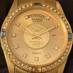 ロゼック RS-005G メダル FINE GOLD 999.9 Qz 不動