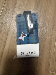familiar Shupatto エコバッグ ミニマルM 青チェック