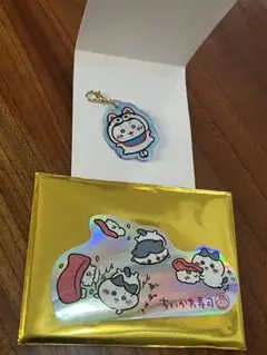 ちいかわハチワレセットもぐもぐ本舗犬張り子アクリルチャームちいかわ寿司ステッカー