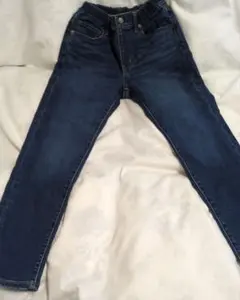 美品　ユニクロ　UNIQLO　キッズ　デニム　パンツ　ジーパン　130