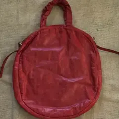 Kawa kawa レザー バッグ ラウンド