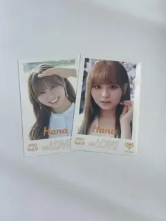 ＝LOVE ミニフォトカード　大場 花菜　まとめ売り