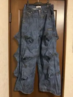 KIDILL GODZILLA DENIM PANTS INDIGOのサムネイル
