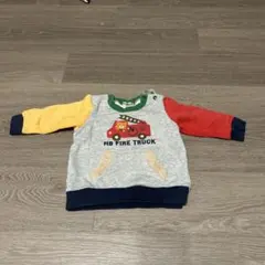 B-10 HOT BISCUITS消防車トレーナー 80サイズ