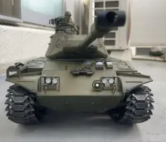 1/12スケール 戦車 三つ星レーシングタンク、レオパルド車体は金属製