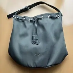 アニエスベーショルダーバック　カーキ