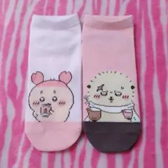 ちいかわ 靴下 古本屋(カニちゃん) ラッコ 2足セット