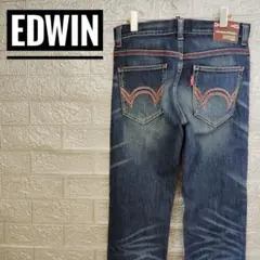 EDWINエドウィンXV　古着デニムパンツ　ストレートジーンズ