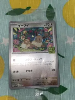 イーブイ：ポケカバトルをはじめよう！ PROMO SV-Pプロモカード 196… ポケモン - イーブイ プロモ 196/SV-P ポケカバトルをはじめよう