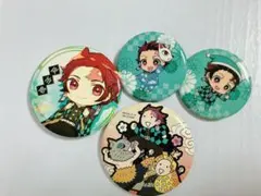 鬼滅の刃/竈門炭治郎/缶バッジ4点セット