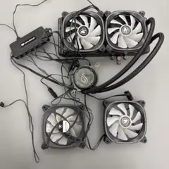 COUGAR 水冷CPUクーラー 240mmラジエーター ファン3基セット