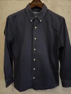 POLO RALPH LAUREN ネイビー　シャツ S〜M
