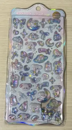 『正規品』ボンボンドロップシール クーリアオリジナル わんわんオーロラ