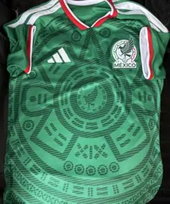 2026 メキシコ代表 アルバレス ユニフォーム W杯 新品 選手用 長袖