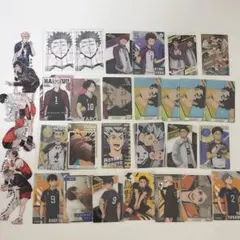 ハイキュー カード ウエハース 付録 影山 研磨 黒尾 角名 木兎 赤葦 月島