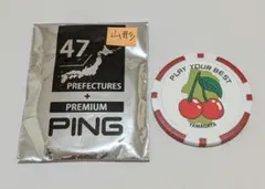 非売品Ping47都道府県マーカー 9個　個別売り可 PING 47都道府県マーカー⭐︎茨城県⭐︎ノベルティ - メルカリ