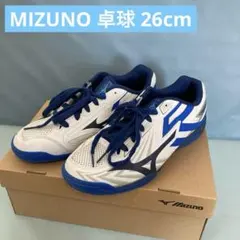 美品　ミズノ　26.0 現行品　幅広　WAVE Kaiser BURG8