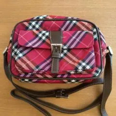BURBERRY BLUE LABEL ノバチェックショルダーバッグ