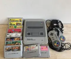 Nintendo スーパーファミコン 本体　ソフトまとめ売り