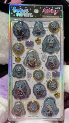 【正規品】うるちゅるポップシール　初音ミク　ボンボヤージュ　POPSEAL