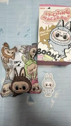 Exciting Macaron Vinyl Face モンスターセット