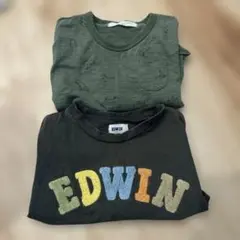 100センチ　長袖　2枚セット