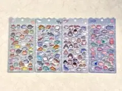 【正規品】ボンボンドロップ　水族館限定　淡水　深海魚　海獣　4枚セット