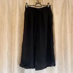 ユニクロ　ルームパンツ　ボトム　ブラック