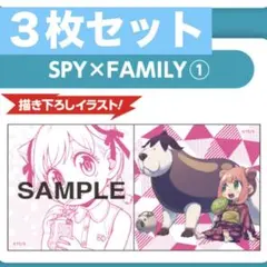 ナツコミ　spyfamily 特典　ステッカー　3枚　非売品　グッズ
