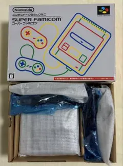 ニンテンドークラシックミニ スーパーファミコン　放送袋・外箱・手さげ紙袋付 美品
