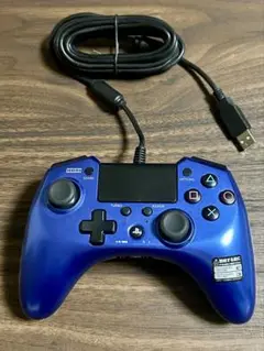 【未使用】HORI/ホリパッド/コントローラー/有線/ブルー/PS4/PS3