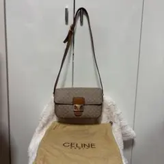 CELINE マカダム柄 レディース ハンド ショルダー バッグ ヴィンテージ