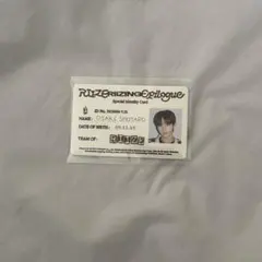 RIIZE ショウタロウ トレカ