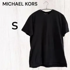 MICHAEL KORS ブラック Tシャツ S 半袖 シンプル 黒