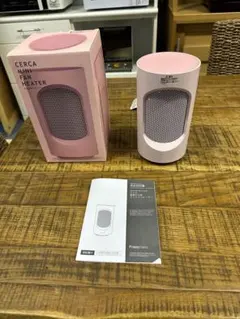 み*い様 Cerca Mini Fan Heater ピンクのサムネイル