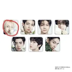 スクエア缶バッジ JUNGWON