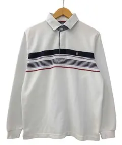 (Hush Puppies)　ハッシュパピー　ロング ポロシャツ　(L)のサムネイル