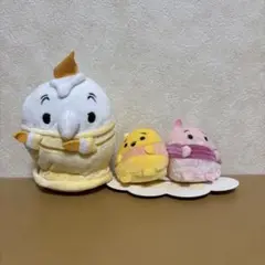ディズニーストア　ウフフィぬいぐるみ ルミエール　プーさん&ピグレット　セットのサムネイル