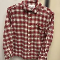 ZARA チェック長袖シャツ140cm