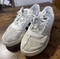 Y-3 ホワイトスニーカー サイン入り