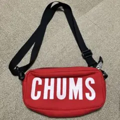 CHUMS チャムス ショルダーバッグ レッド